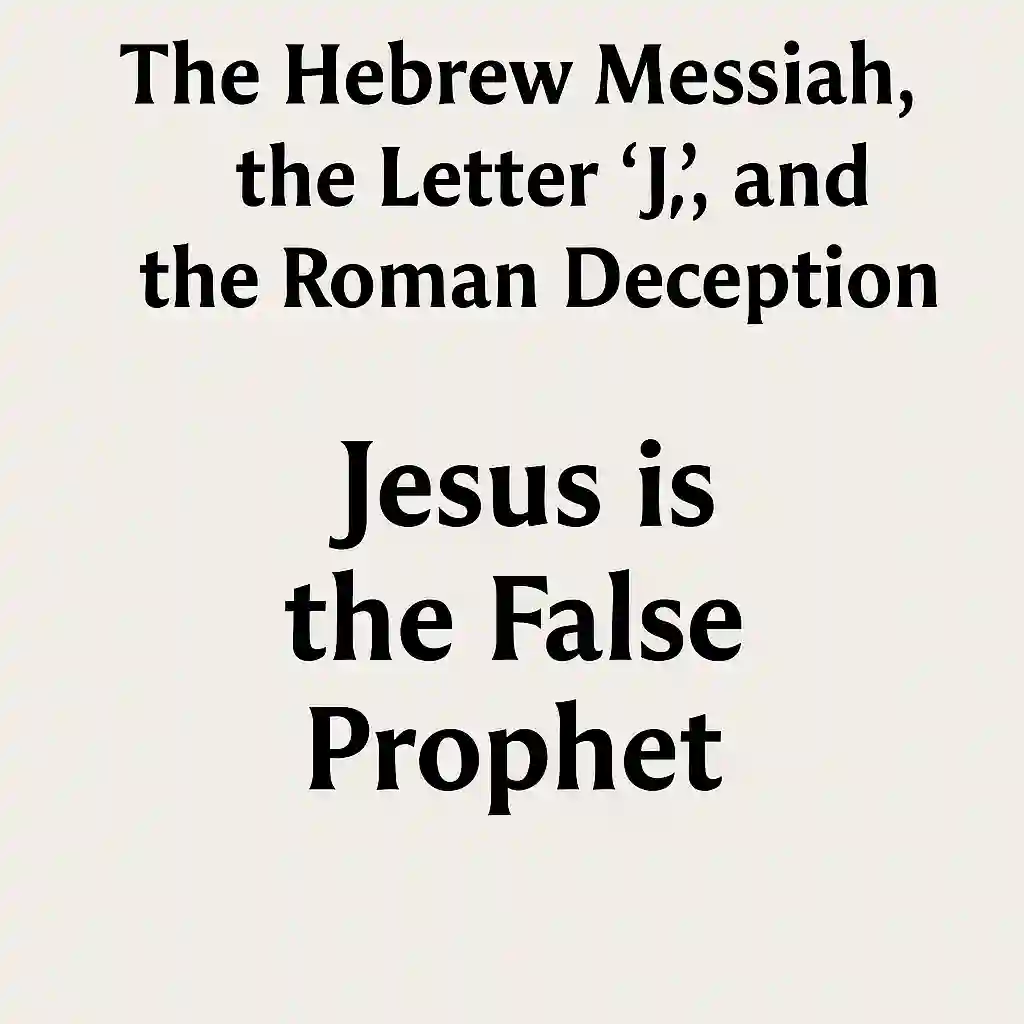 Jesus is the false prophet