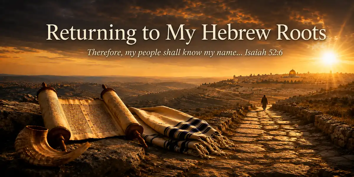 Returning to my Hebrew Roots