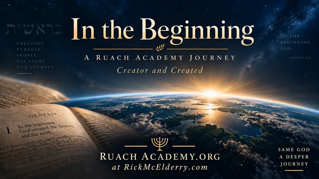 In the Beginning A Ruach Academy Journey